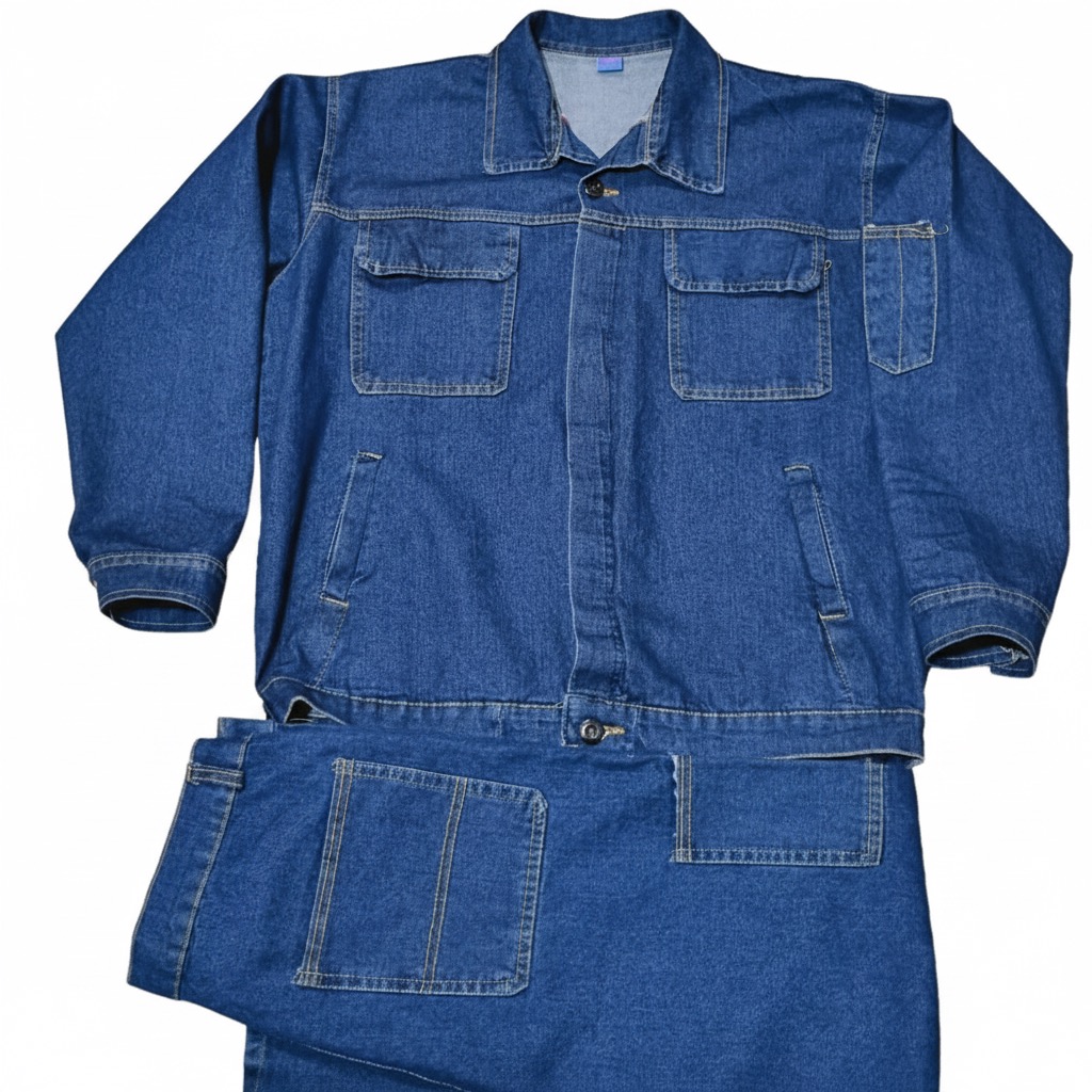 لباس لی جوشکاری سنگ شور شده